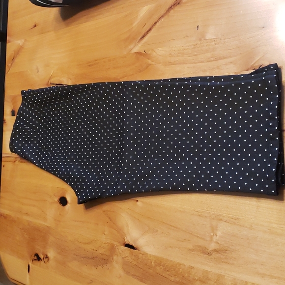 FDJ Black & White Polka Dot Capris - Picture 2 of 3